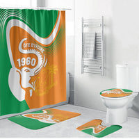 Ivory Coast 1960 Bathroom Set Happy Independence Day