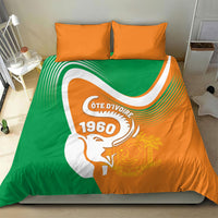 Ivory Coast 1960 Bedding Set Happy Independence Day