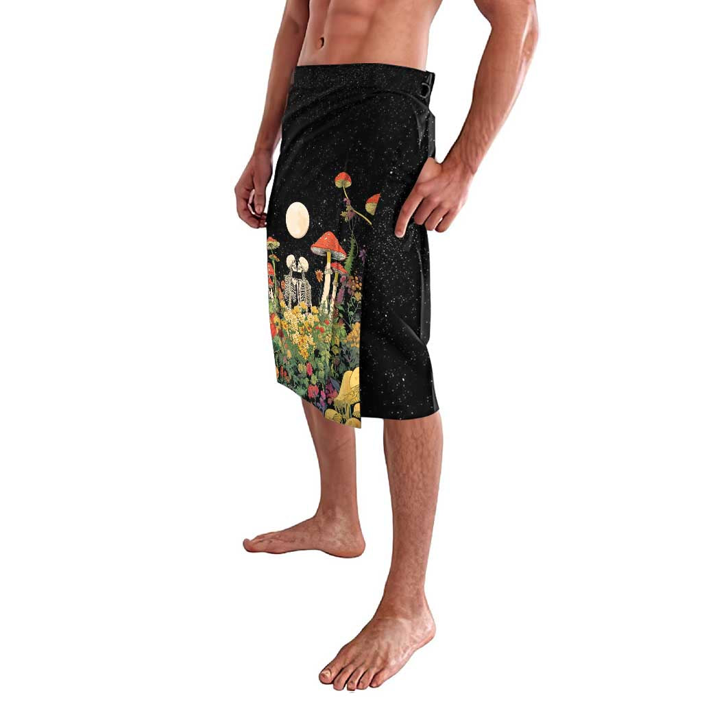 Skeleton Lovers Lavalava Hippie Gothic Aesthetic - Wonder Print Shop