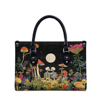 Skeleton Lovers Leather Bag Hippie Gothic Aesthetic - Wonder Print Shop