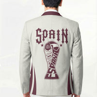 Custom World Football 2026 Spain Blazer Come On Spain Beige Version