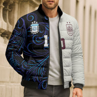 Custom Argentina Espana Bomber Puffer Jacket 2026 World Final Football