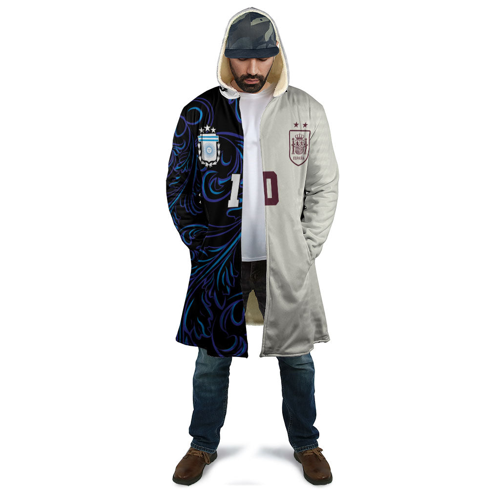 Custom Argentina Espana Cloak 2026 World Final Football