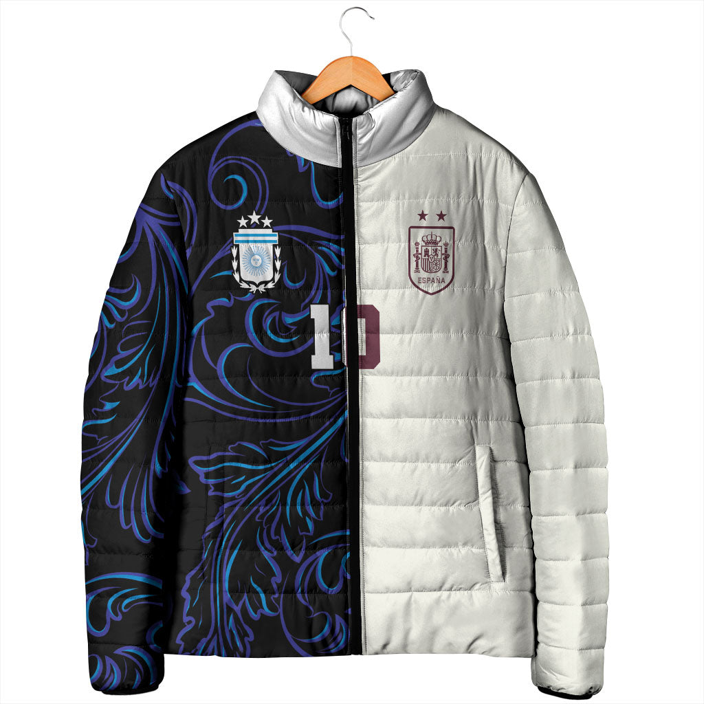 Custom Argentina Espana Padded Jacket 2026 World Final Football