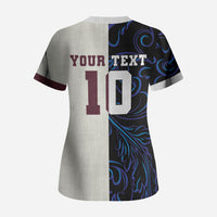 Custom Argentina Espana Scrub Top 2026 World Final Football
