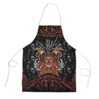 Aloha Halloween Apron Horror Tiki Heavy Metal Style - Wonder Print Shop