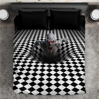 3D Illusion Horror Halloween Bedding Set Creepy Zombie - Wonder Print Shop