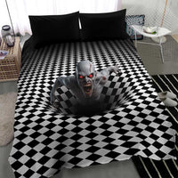 3D Illusion Horror Halloween Bedding Set Creepy Zombie - Wonder Print Shop