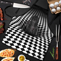 3D Illusion Horror Halloween Apron Scary Ghost - Wonder Print Shop