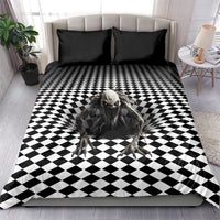 3D Illusion Halloween Bedding Set Horror Monster - Wonder Print Shop