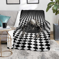 3D Illusion Halloween Blanket Horror Monster - Wonder Print Shop