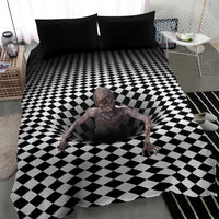 3D Illusion Horror Halloween Bedding Set Horrible Scary Zombie - Wonder Print Shop