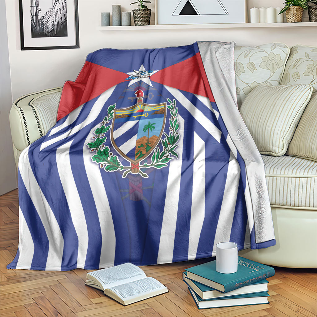 Viva Cuba Libre Blanket Cuban Trogon With Coat Of Arms