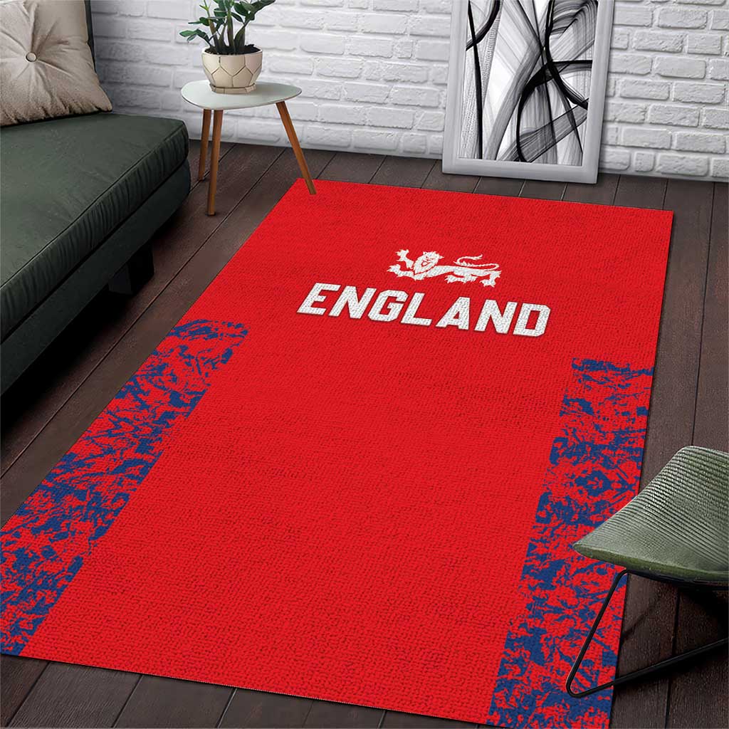 England Cricket Area Rug Go Three Lions Simple Style