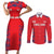 Custom England Cricket Couples Matching Short Sleeve Bodycon Dress and Long Sleeve Button Shirt Go Three Lions Simple Style LT05 - Wonder Print Shop