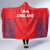 England Cricket Hooded Blanket Go Three Lions Simple Style