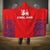 England Cricket Hooded Blanket Go Three Lions Simple Style