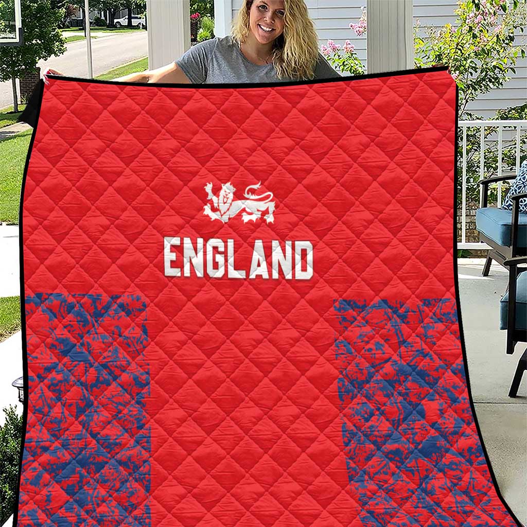 England Cricket Quilt Go Three Lions Simple Style