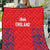 England Cricket Quilt Go Three Lions Simple Style