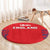 England Cricket Round Carpet Go Three Lions Simple Style