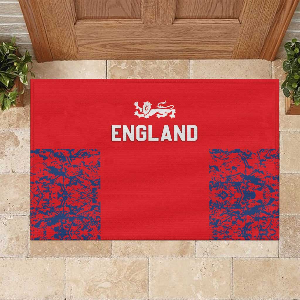 England Cricket Rubber Doormat Go Three Lions Simple Style