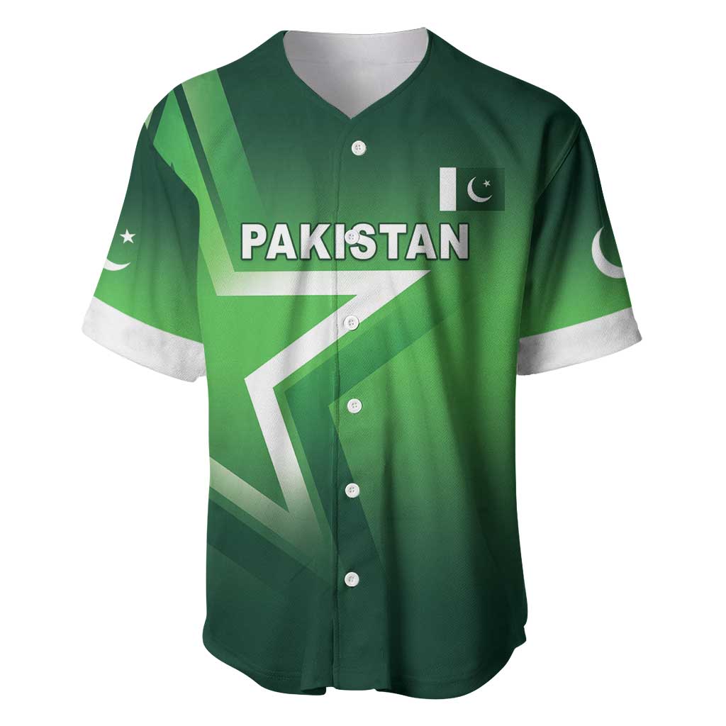 Custom Pakistan Cricket Baseball Jersey Go Champions Shaheens LT05 - Wonder Print Shop