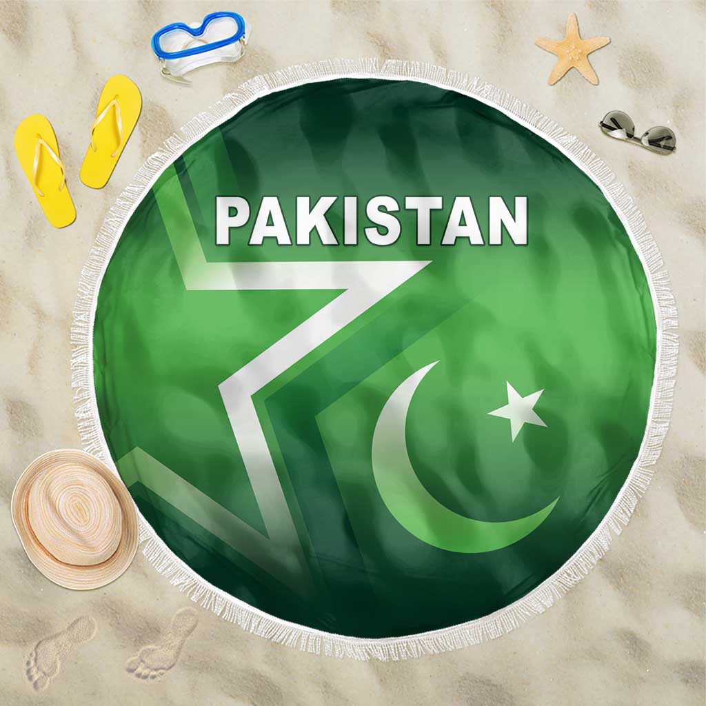 Pakistan Cricket Beach Blanket Go Champions Shaheens LT05 - Wonder Print Shop