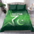 Pakistan Cricket Bedding Set Go Champions Shaheens LT05 - Wonder Print Shop