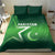 Pakistan Cricket Bedding Set Go Champions Shaheens LT05 - Wonder Print Shop