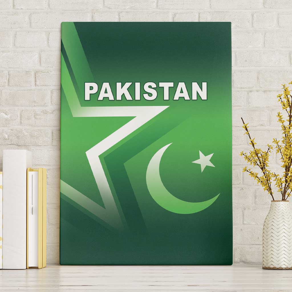 Pakistan Cricket Canvas Wall Art Go Champions Shaheens LT05 - Wonder Print Shop