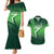 Custom Pakistan Cricket Couples Matching Mermaid Dress and Hawaiian Shirt Go Champions Shaheens LT05 - Wonder Print Shop