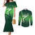 Custom Pakistan Cricket Couples Matching Mermaid Dress and Long Sleeve Button Shirt Go Champions Shaheens