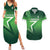 Custom Pakistan Cricket Couples Matching Summer Maxi Dress and Hawaiian Shirt Go Champions Shaheens LT05 - Wonder Print Shop