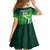 Custom Pakistan Cricket Family Matching Mermaid Dress and Hawaiian Shirt Go Champions Shaheens LT05 - Wonder Print Shop