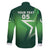 Custom Pakistan Cricket Family Matching Mermaid Dress and Hawaiian Shirt Go Champions Shaheens LT05 - Wonder Print Shop