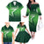 Custom Pakistan Cricket Family Matching Off The Shoulder Long Sleeve Dress and Hawaiian Shirt Go Champions Shaheens LT05 - Wonder Print Shop