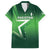 Custom Pakistan Cricket Family Matching Off The Shoulder Long Sleeve Dress and Hawaiian Shirt Go Champions Shaheens LT05 - Wonder Print Shop