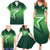 Custom Pakistan Cricket Family Matching Summer Maxi Dress and Hawaiian Shirt Go Champions Shaheens LT05 - Wonder Print Shop