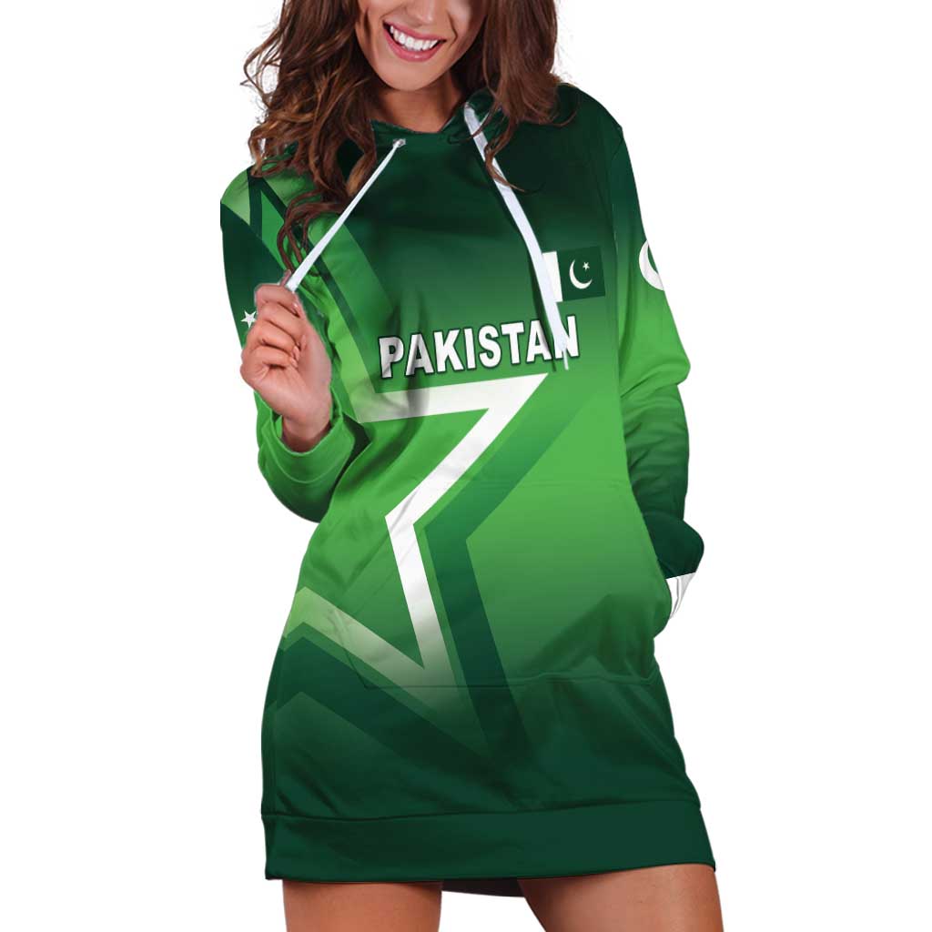 Custom Pakistan Cricket Hoodie Dress Go Champions Shaheens LT05 - Wonder Print Shop