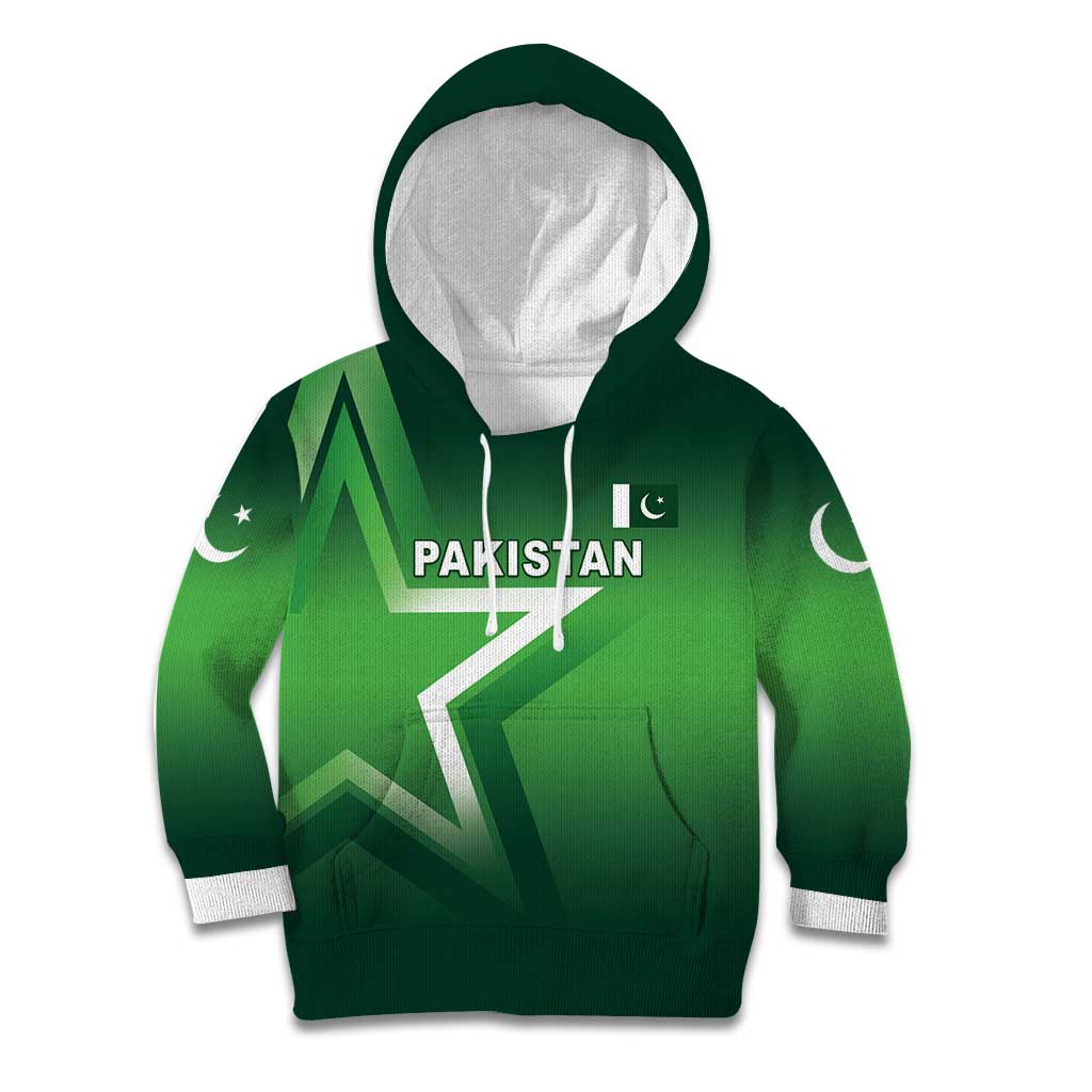 Custom Pakistan Cricket Kid Hoodie Go Champions Shaheens LT05 - Wonder Print Shop