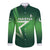 Custom Pakistan Cricket Long Sleeve Button Shirt Go Champions Shaheens LT05 - Wonder Print Shop