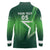 Custom Pakistan Cricket Long Sleeve Polo Shirt Go Champions Shaheens LT05 - Wonder Print Shop