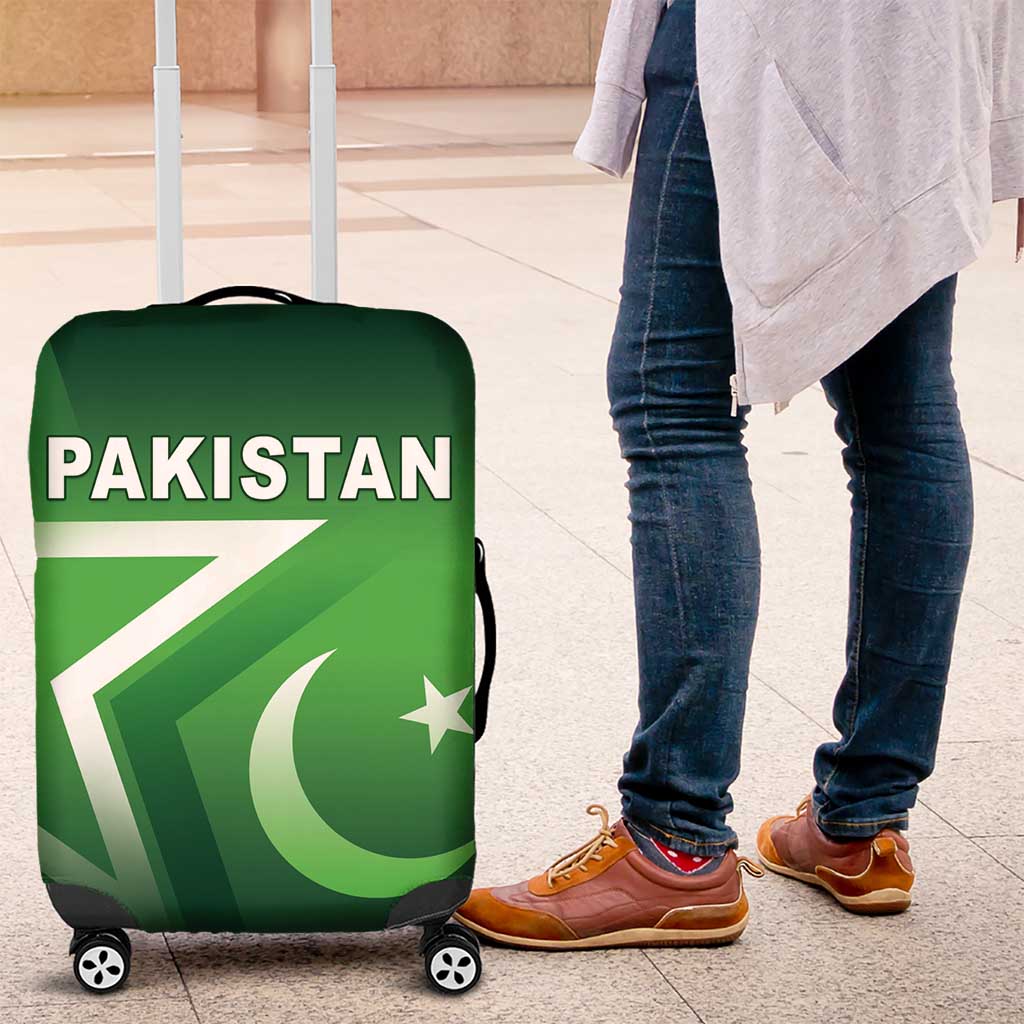 Pakistan Cricket Luggage Cover Go Champions Shaheens LT05 - Wonder Print Shop