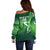 Custom Pakistan Cricket Off Shoulder Sweater Go Champions Shaheens