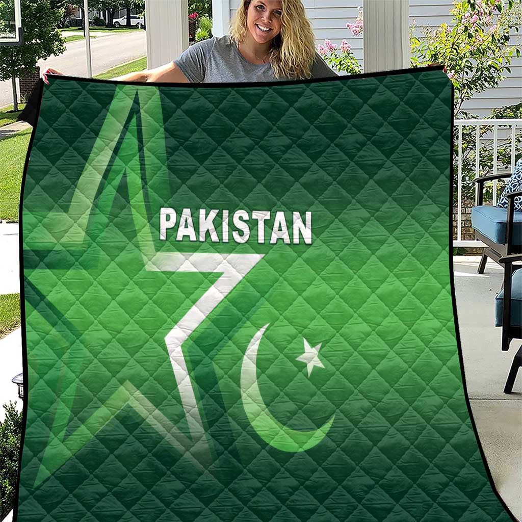 Pakistan Cricket Quilt Go Champions Shaheens