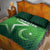 Pakistan Cricket Quilt Bed Set Go Champions Shaheens