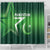 Pakistan Cricket Shower Curtain Go Champions Shaheens