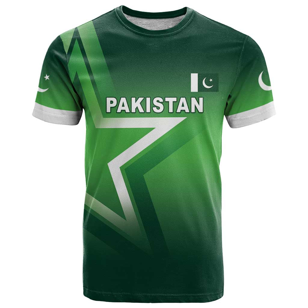 Custom Pakistan Cricket T Shirt Go Champions Shaheens