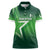 Custom Pakistan Cricket Women Polo Shirt Go Champions Shaheens LT05 - Wonder Print Shop