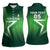 Custom Pakistan Cricket Women Sleeveless Polo Shirt Go Champions Shaheens LT05 - Wonder Print Shop